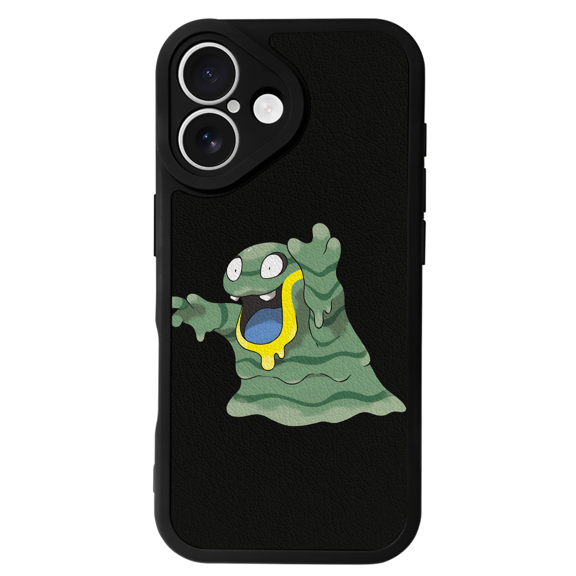 （画像用） ポケットモンスター Pokémon 【iPhone 16シリーズ対応】シリコンスマホケース（レザー調） 材質：シリコン